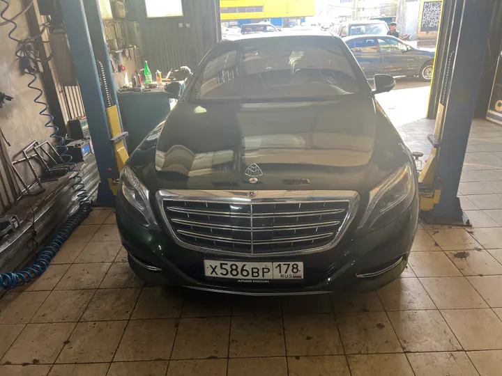 Mercedes-Benz S500 в сервисе